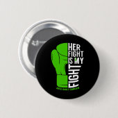 Kampf ist mein Bewusstsein für den Kampfflugzeugkr Button (Vorne & Hinten)