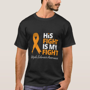 Kampf ist mein Kampf Frau Bewusstsein Orange Ribbo T-Shirt