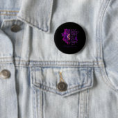 Kampf ist mein Kampf gegen Anemone Fibromyalgie Be Button (Beispiel)