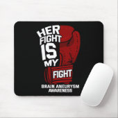 Kampf ist mein Kampf gegen das Aneurysma-Bewusstse Mousepad (Mit Mouse)