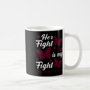 Kampf ist mein Kampf gegen das Gehirnaneurysma Bew Kaffeetasse