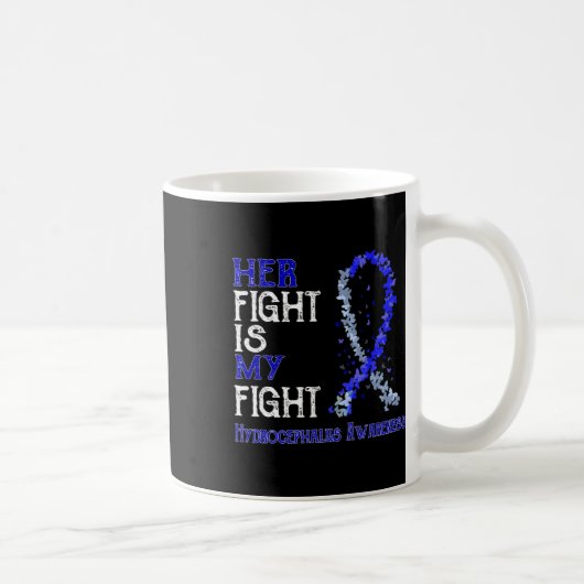 Kampf ist mein Kampf gegen den Hydrocephalus Kaffeetasse (Rechts)