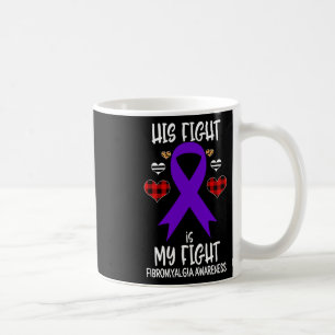 Kampf ist mein Kampf gegen Fibromyalgie Bewusstsei Kaffeetasse