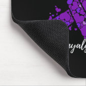Kampf ist mein Kampf gegen Fibromyalgie Bewusstsei Mousepad (Ecke)