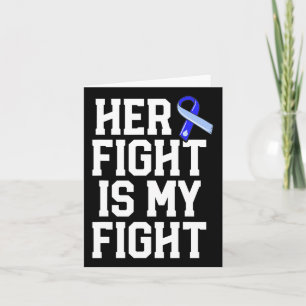 Kampf ist mein Kampf gegen Hydrocephalus Awareness Karte