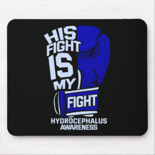 Kampf ist mein Kampf gegen Hydrocephalus Awareness Mousepad