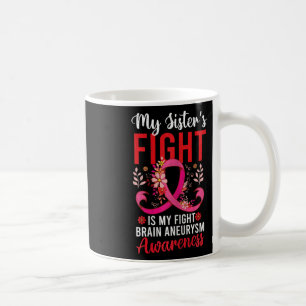 Kampf ist mein Kampf Hirnaneurysma Bewusstsein Gra Kaffeetasse