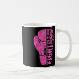 Kampf ist meine Brustkrebs-Bewusstseinsfamilie Kaffeetasse