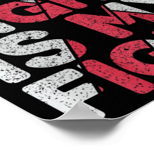 Kampf ist meine Unterstützung für den Kampf gegen  Poster (Ecke)