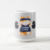 Kampf ist Real Kaffeetasse (Mittel)
