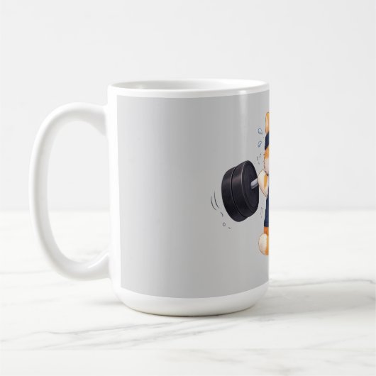 Kampf ist Real Kaffeetasse (Links)