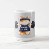 Kampf ist Real Kaffeetasse (Mittel)