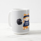 Kampf ist Real Kaffeetasse (Vorderseite Links)