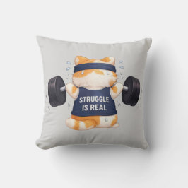 Kampf ist Real Kissen