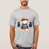 Kampf ist real T-Shirt (Vorderseite)