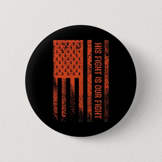 Kampf ist unser Kampf gegen Leukämie Bewusstsein Button (Vorderseite)
