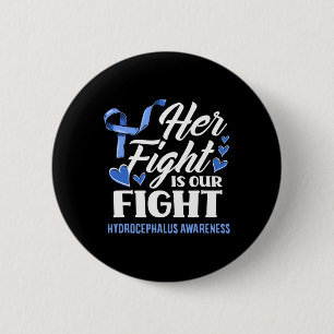 Kampf ist unsere Kampflöte Hydrocephalus Awarenes Button