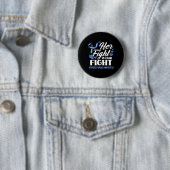 Kampf ist unsere Kampflöte Hydrocephalus Awarenes Button (Beispiel)