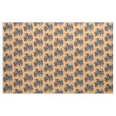 Kampf japanischer Samurai-Krieger Fabric Stoff (Yard (91,4 cm))