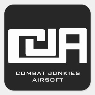 Kampf-Junkien Airsoft Aufkleber
