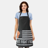 Kampf Kampf gegen Trump - Patriotik der amerikanis Schürze (Getragen)