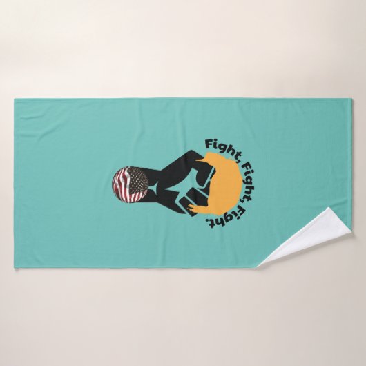 Kampf, Kampf, Kampf Badehandtuch (Badehandtuch)