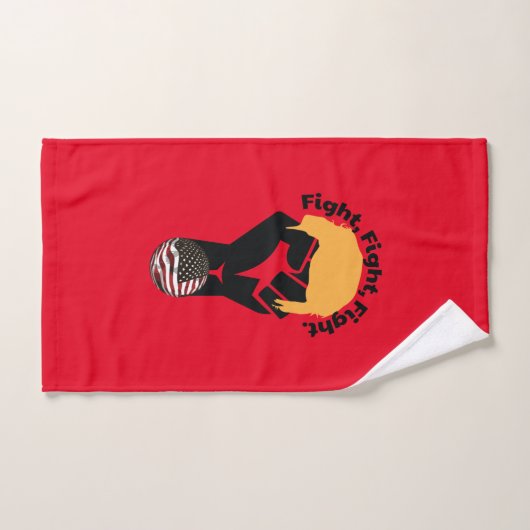 Kampf, Kampf, Kampf Badhandtuch Set (Handtuch)