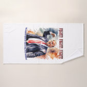 Kampf! Kampf! Kampf! Trump-Legende Badehandtuch (Badehandtuch)