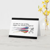 Kampf-Krebs: Alle Band-Angelegenheit Karte (Gelbe Blume)