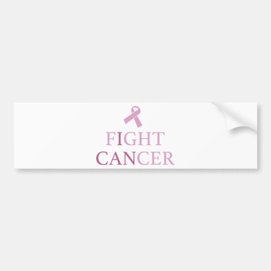 Kampf-Krebs Autoaufkleber (Vorne)