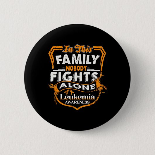 Kampf - Leukämie Bewusstsein Button (Vorderseite)