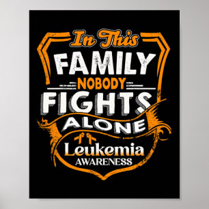 Kampf - Leukämie Bewusstsein Poster