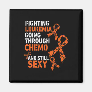 Kampf Leukämie Chemo Sexy Melanin Frau Magnet