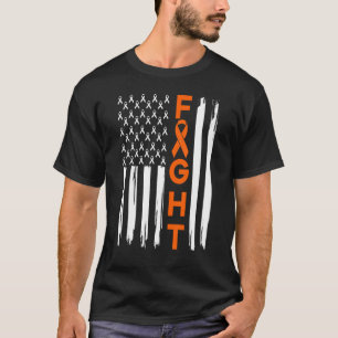 Kampf Lunge Überleben US Flagge Copen Bewusstsein  T-Shirt