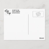 Kampf-Mediziner-Gebets-Postkarte Postkarte (Rückseite)