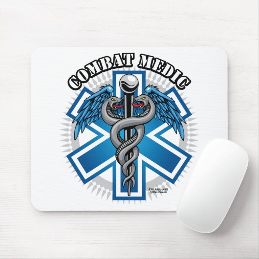Kampf-Mediziner Mousepad (Mit Mouse)