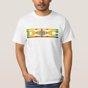 Kampf-medizinisches Abzeichen-Shirt Vietnams Doc. T-Shirt