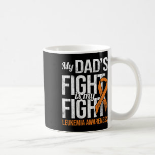Kampf meine Leukämie Bewusstsein Leukämie Krebs Kaffeetasse
