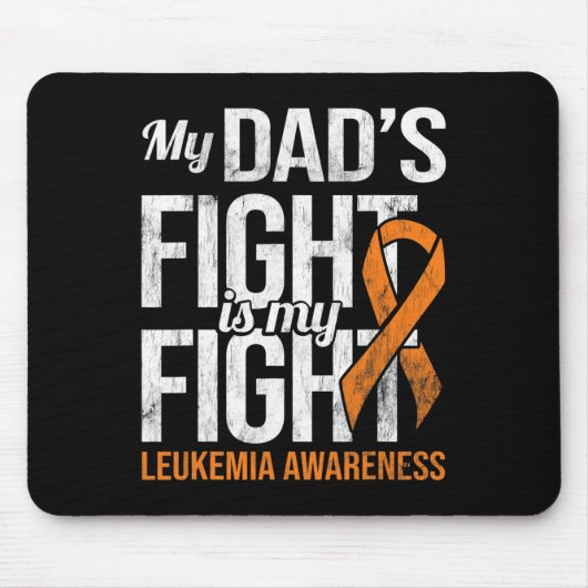 Kampf meine Leukämie Bewusstsein Leukämie Krebs Mousepad (Vorne)