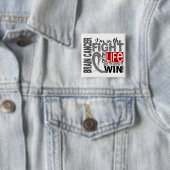 Kampf meines Leben-Hirntumors Button (Beispiel)
