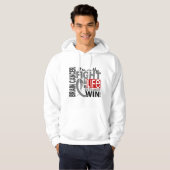 Kampf meines Leben-Hirntumors Hoodie (Vorne ganz)