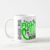 Kampf meines Leben-Non-Hodgkins Lymphoms Kaffeetasse (Links)