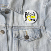 Kampf meines Leben-Sarkoms Button (Beispiel)