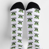 Kampf mit Aliens Socken (Oben)
