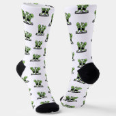 Kampf mit Aliens Socken (Gewinkelt)
