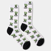 Kampf mit Aliens Socken (Rechts)