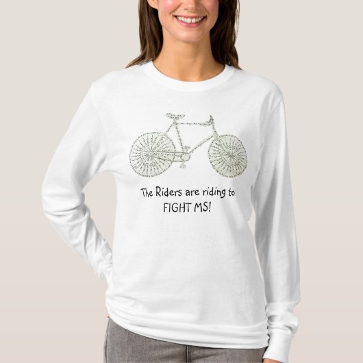 Kampf Mitgliedstaat-Fahrrad-T-Shirt T-Shirt (Vorderseite)