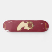 Kampf oder Flucht Skateboard (Horizontal)