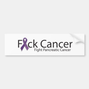 Kampf-Pankreatisch-Krebs-Logo Autoaufkleber