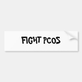 KAMPF PCOS AUTOAUFKLEBER